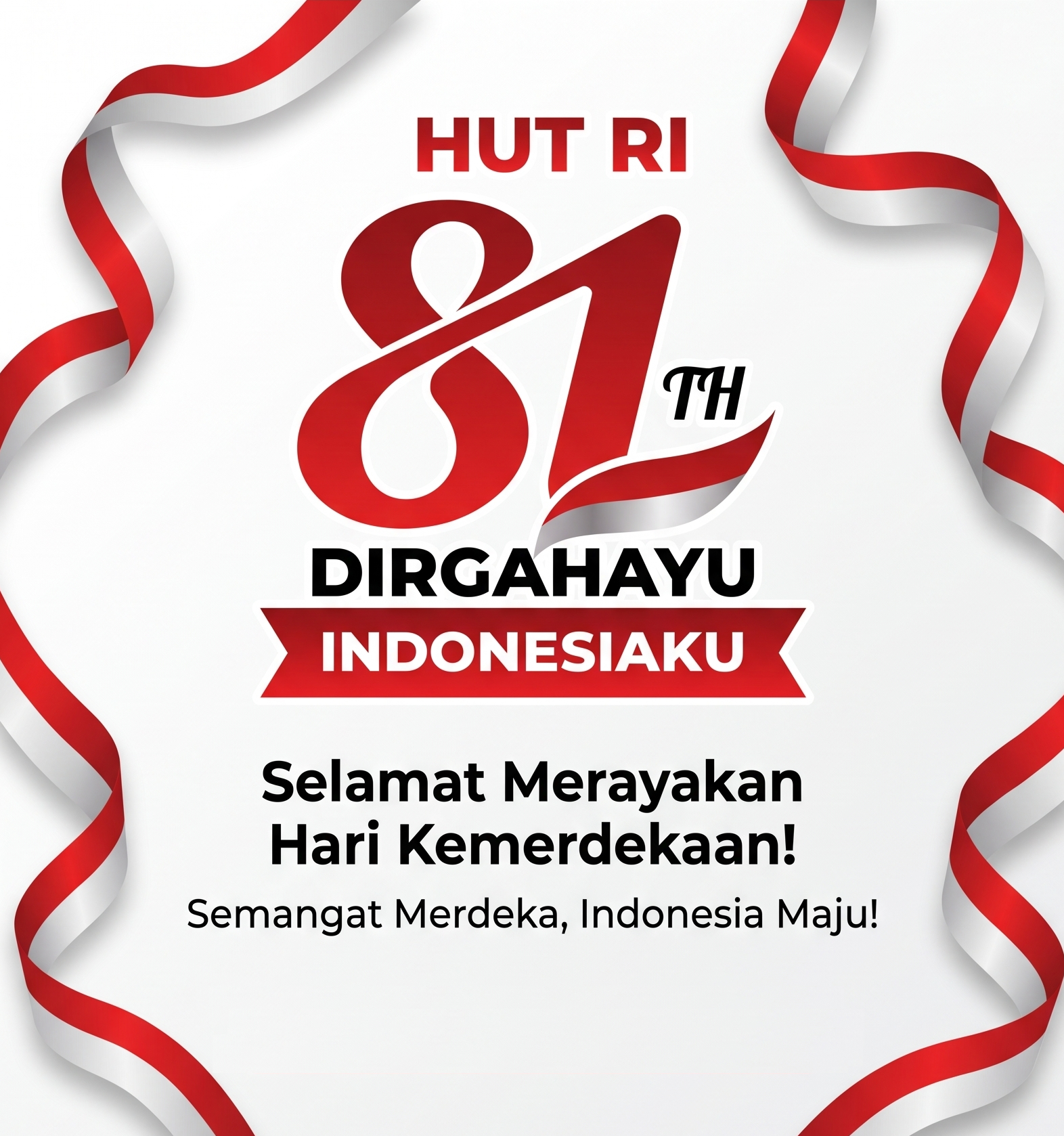 Selamat HUT Indonesia